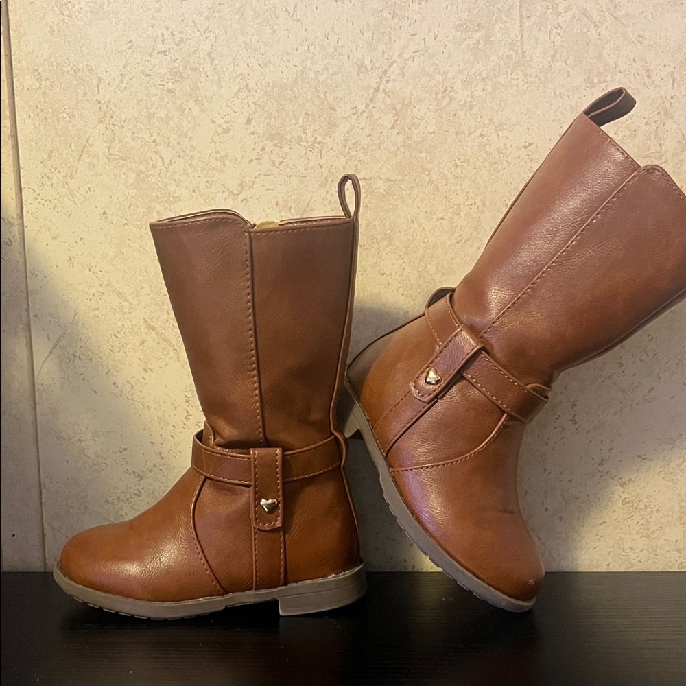 Brown Kids Boots